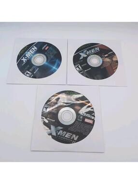 X-Men Game Bundle! Legends 1 & 2, and Next Dimensions (Microsoft Xbox)! DiscOnly